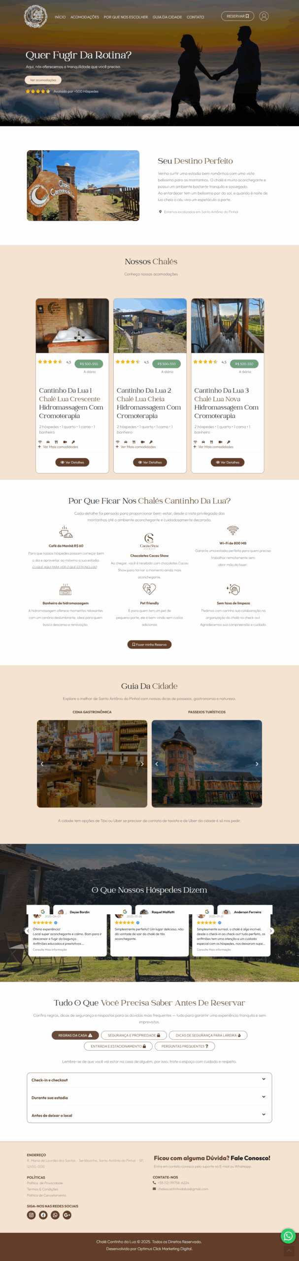 Chalé Cantinho da Lua 